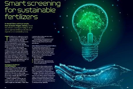 Smart screening for sustainable fertilizers